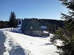 Przehyba, zimowy widok