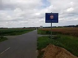 Widok od strony polskiej (lipiec 2020)