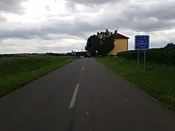 Widok od strony polskiej (lipiec 2020)