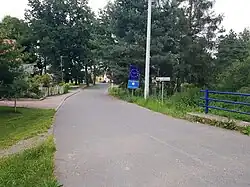 Widok od strony czeskiej (lipiec 2020)