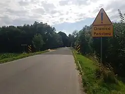 Widok od strony polskiej (lipiec 2020)