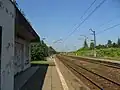 Przystanek kolejowy Wola Filipowska przed modernizacją (2014 r.)