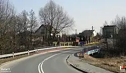 Droga w Przysusze. Most nad Radomką