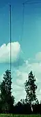 Maszt anteny nadawczej radiostacji R-110M