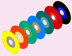 Płyty barwne RCA Victor