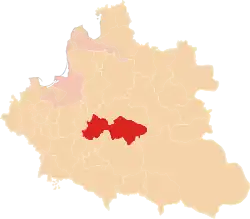 Położenie na mapie Polski