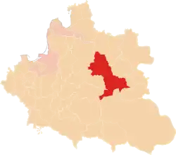 Położenie na mapie Polski