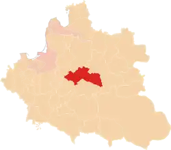 Położenie na mapie Polski