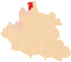 Położenie na mapie Polski