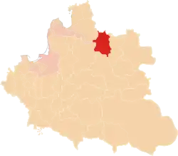 Położenie na mapie Polski