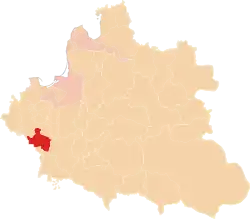 Położenie na mapie Polski