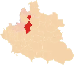 Położenie na mapie Polski