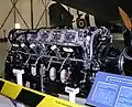 Rolls-Royce Griffon (12 cylindrów, silnik widlasty chłodzony cieczą) z samolotu np. Supermarine Spitfire Mk XVIII