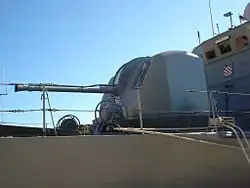 Dziobowa armata Bofors kal. 57&nbsp;mm