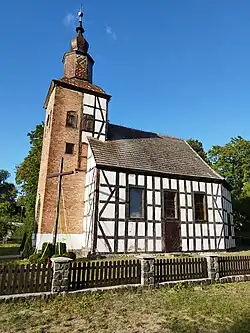 Zabytkowy kościół św. Maksymiliana Kolbego