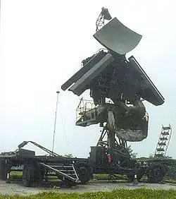 Radar zestawu S-125 Newa