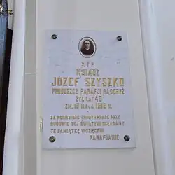 Pamięci ks. Józefa Szyszkobudowniczego kościoła