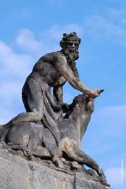 detal pałacu Potockich w Radzyniu Podlaskim