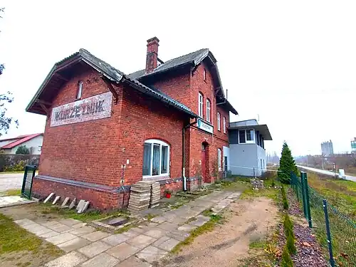 Widok od strony peronów