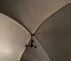 Sklepienie w izbie północnej