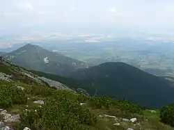 Od lewej: Steżki i Mała Rakuska Czubka, widok z Rakuskiej Czuby