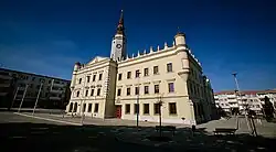 Ratusz w Głubczycach współcześnie