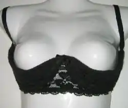 Cupless bra (półbiustonosz)