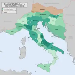 Mapa opisywanego kraju