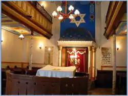 Wnętrze synagogi Reicherów