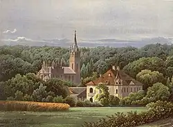 Reitwein na litografii z 1857 r.