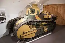 Renault FT ze zbioru Muzeum Wojska Polskiego w Warszawie