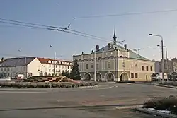 Rondo w miejscowości Lázně Bohdaneč