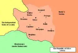 Mapa opisywanego kraju