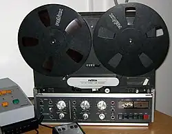 Ikona wśród wysokiej klasy magnetofonów szpulowych: Revox B77 MK II (około 1985 roku)