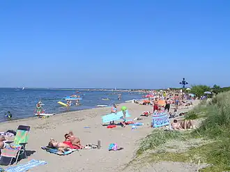 Plaża w Rewie
