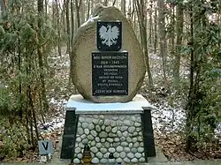 Rezerwat "Jedlnia" - mogiły ofiar II wojny światowej w Kolonce