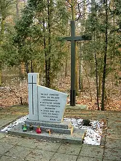 Rezerwat "Jedlnia" - mogiły ofiar II wojny światowej w Kolonce