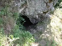 Wylot bocznego korytarzyka