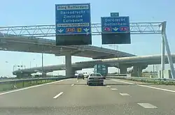 A15 na węźle Ridderkerk