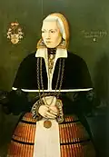 Portret Dorothea, (Doroty von Vechelde) (1571) Zamek Królewski na Wawelu, Kraków