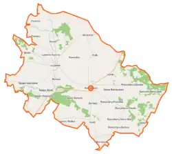 Plan gminy Rościszewo