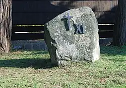 Stacja kamiennej drogi krzyżowej