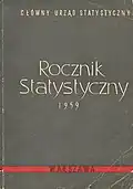Rocznik Statystyczny – 1959 (okładka)