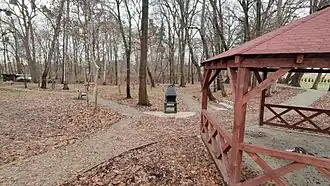 zrewitalizowany park przy Lipówce