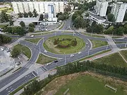 Rondo Berbeckiego z lotu ptaka