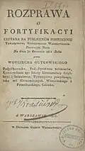 Rozprawa o fortyfikacji (1811)