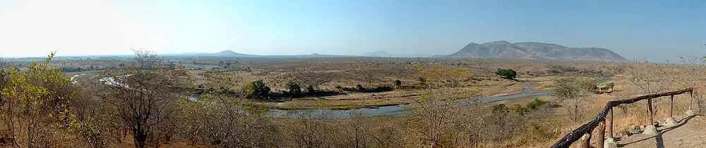 Rzeka Great Ruaha w Parku Narodowym Ruaha