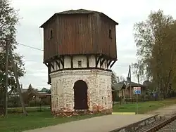 Kolejowa wieża ciśnień