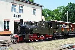 Las na stacji w Rudach