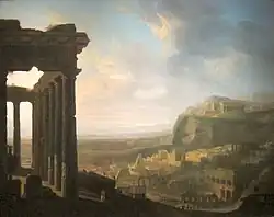 John Martin, Ruiny antycznego miasta, ok. 1810